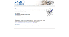 Desktop Screenshot of cals.cz