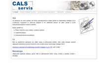 Tablet Screenshot of cals.cz